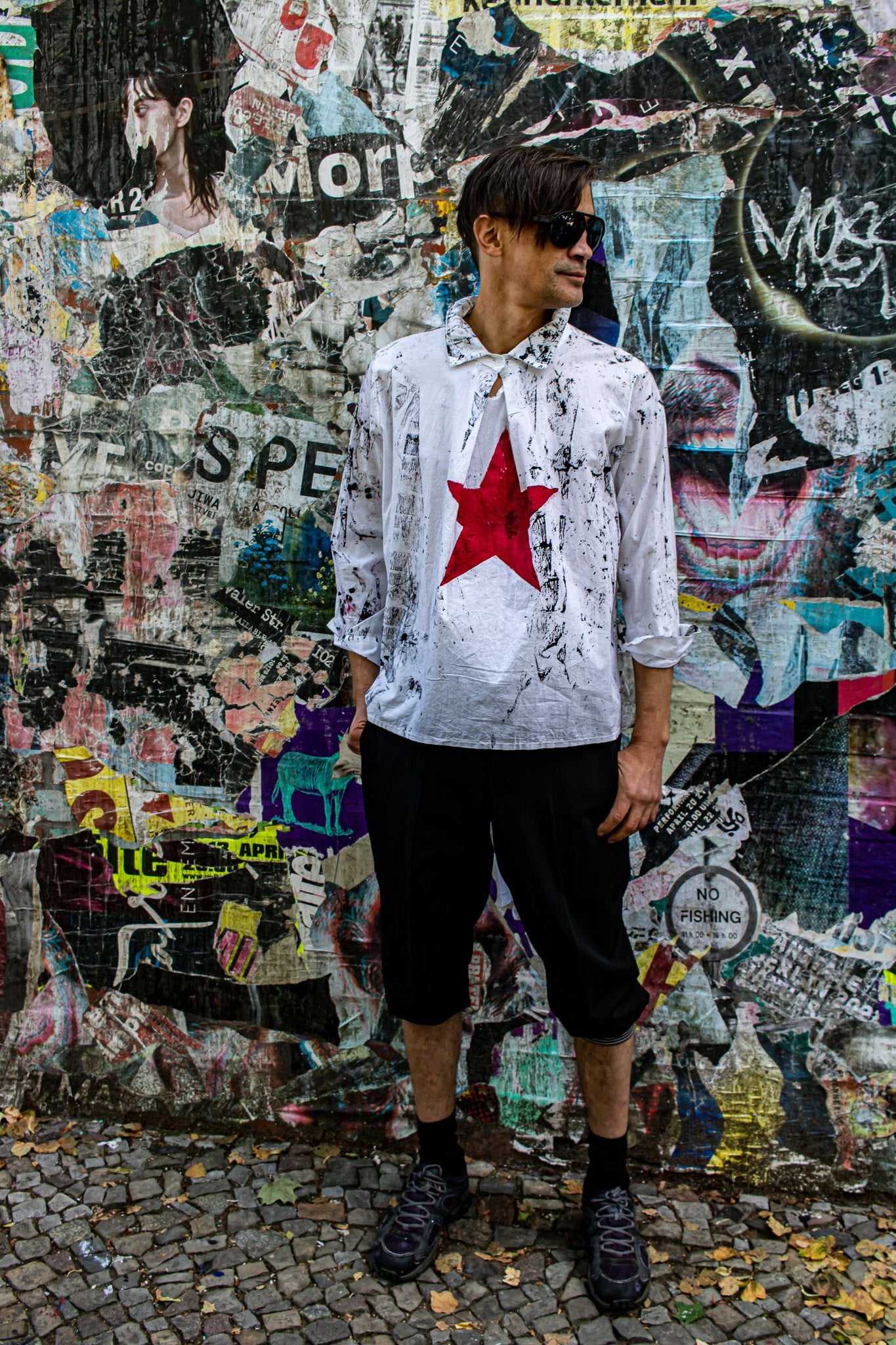 weißes DADA Hemd/Shirt Gr. M/L