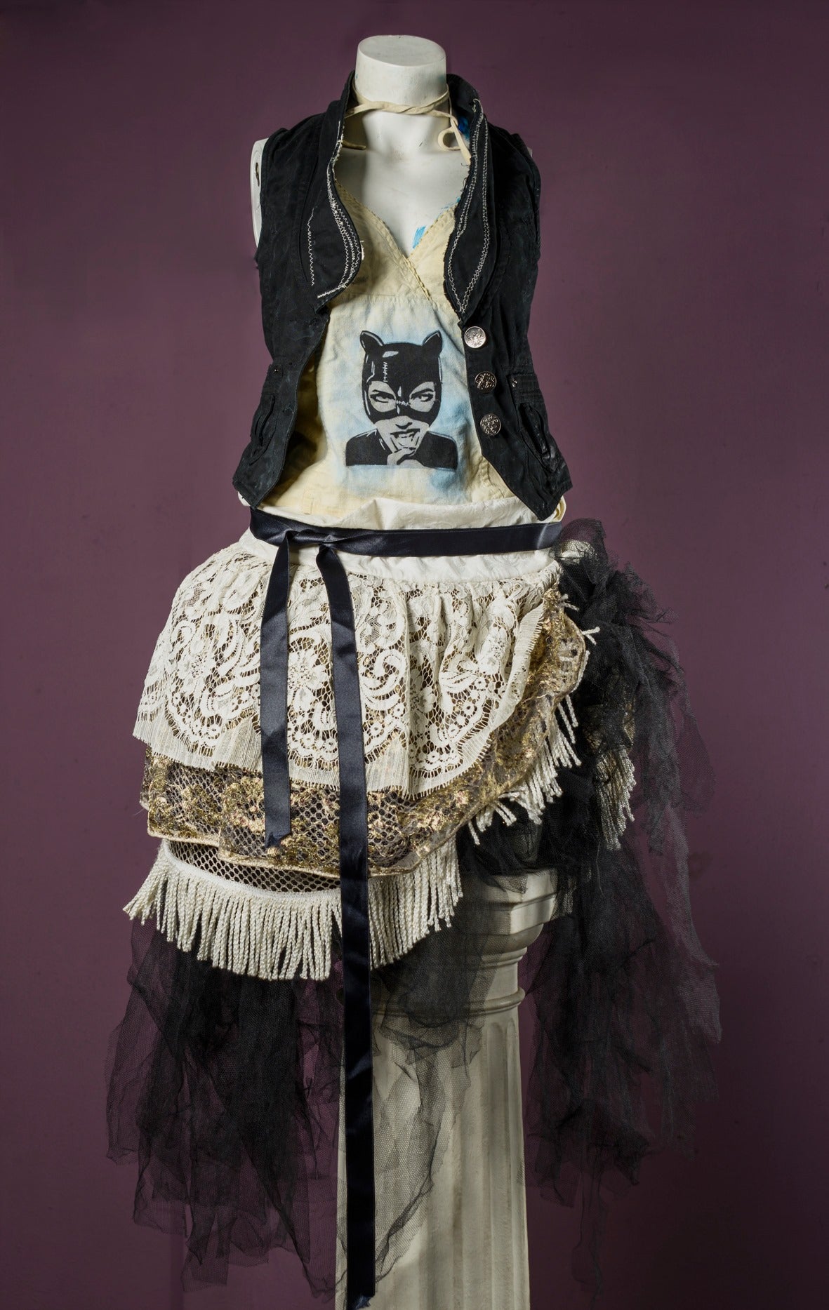 Top namens "CatWoman" Gr.M