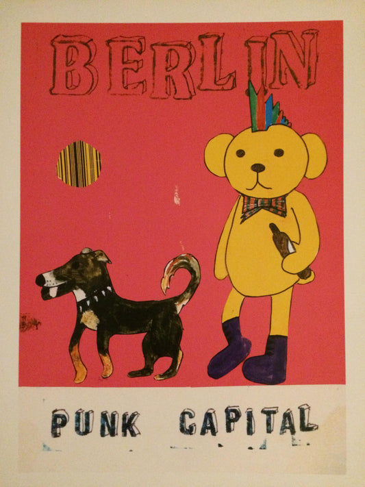 A4 Kunstdruck mit einem weißen Rand - Hochformat