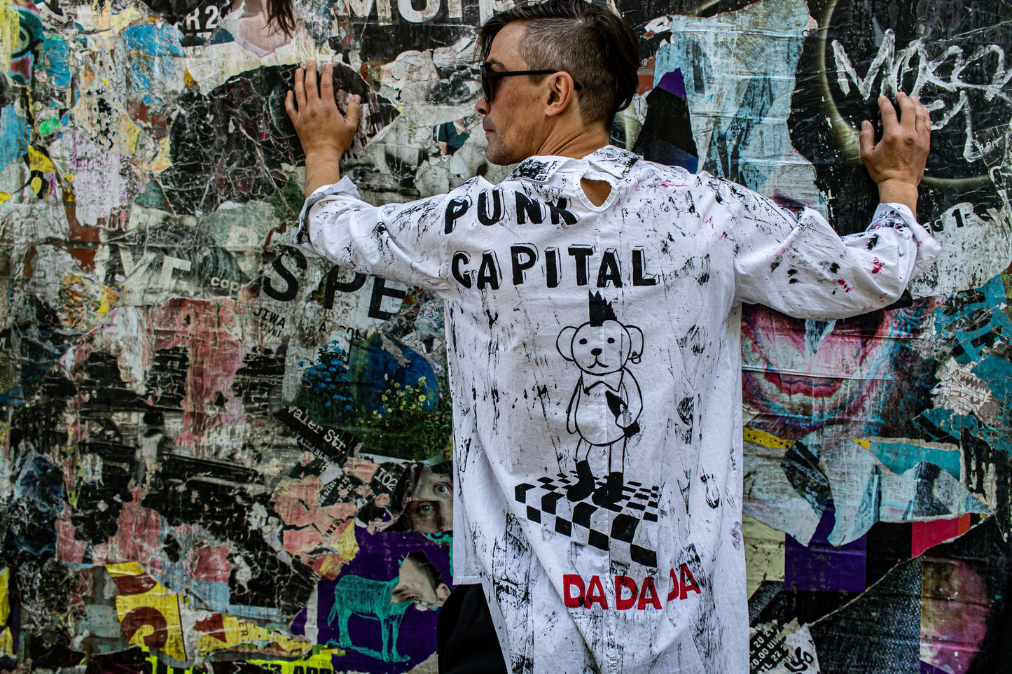 weißes DADA Hemd/Shirt Gr. M/L