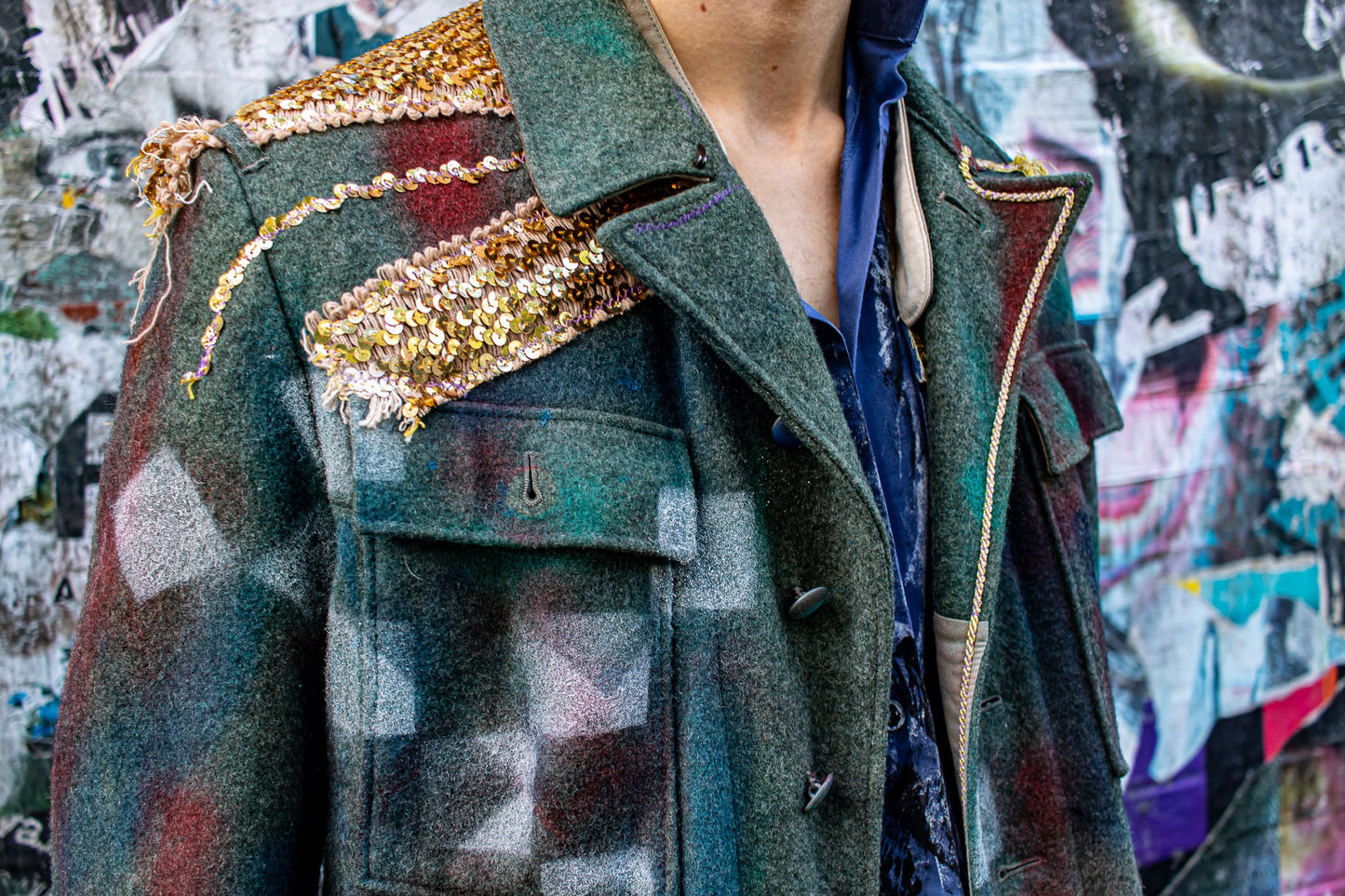 Militär Jacke namens "Trümmerfrauen"