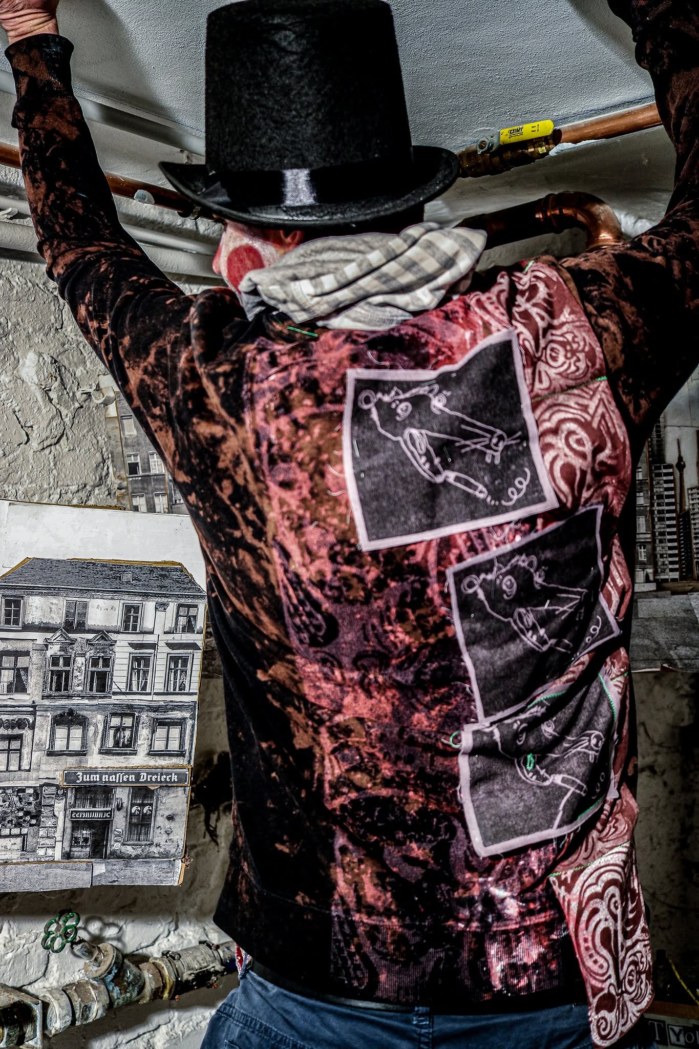 Longshirt namens "Nofretete"