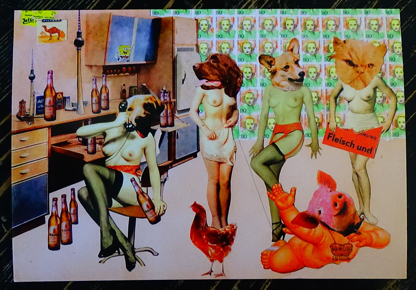 Postkarten klein Querformat