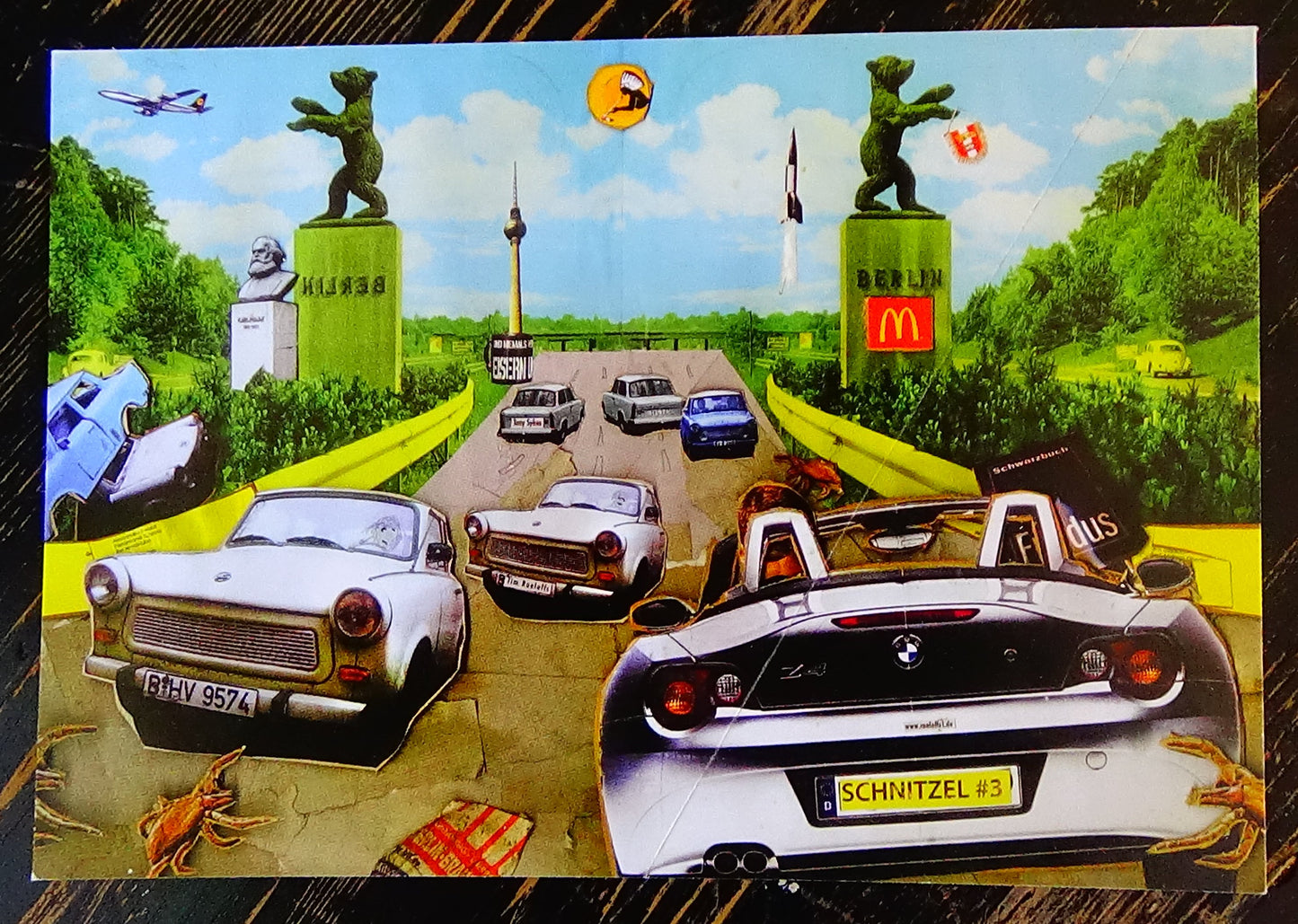 Postkarten klein Querformat