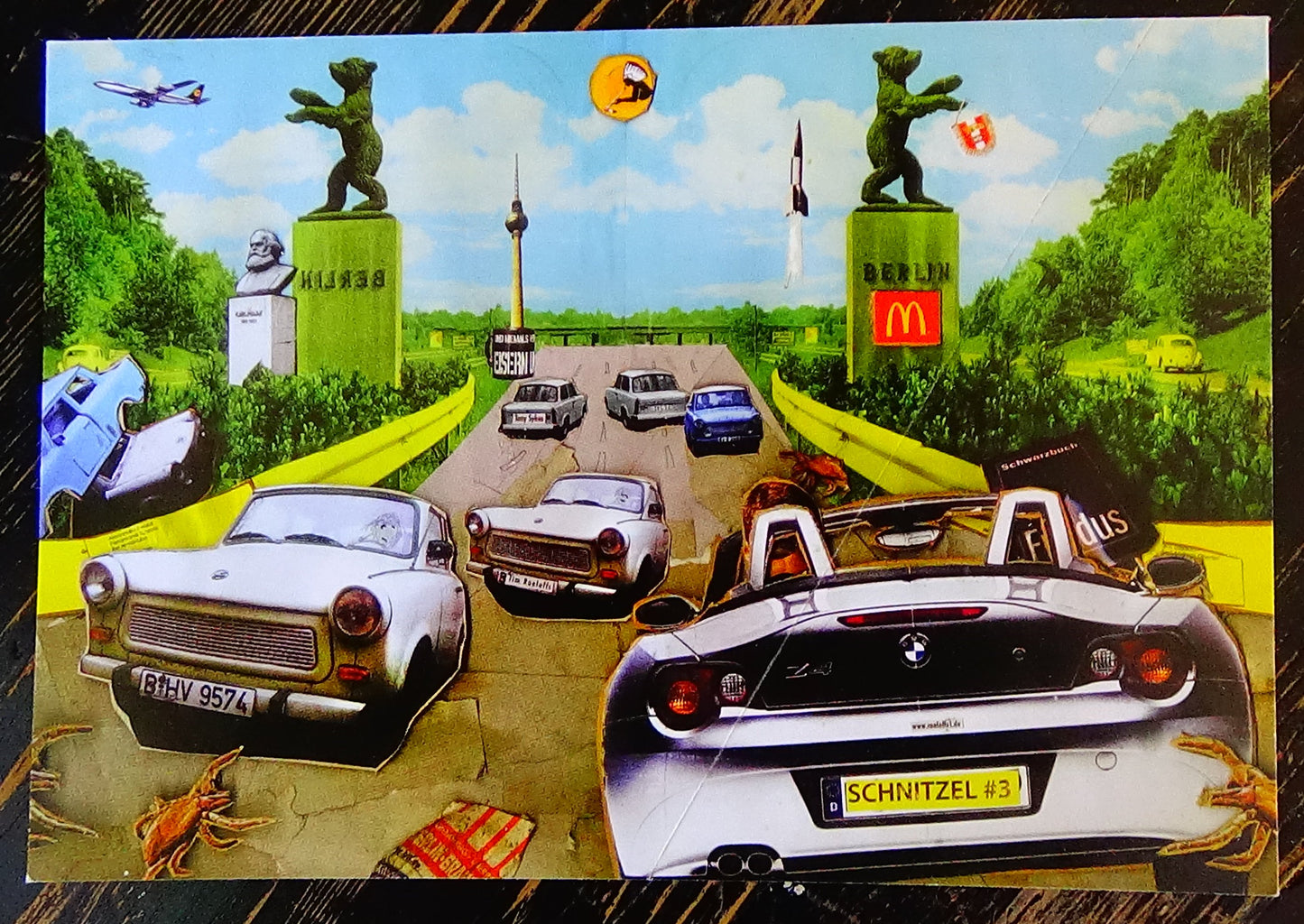 Postkarten groß Querformat