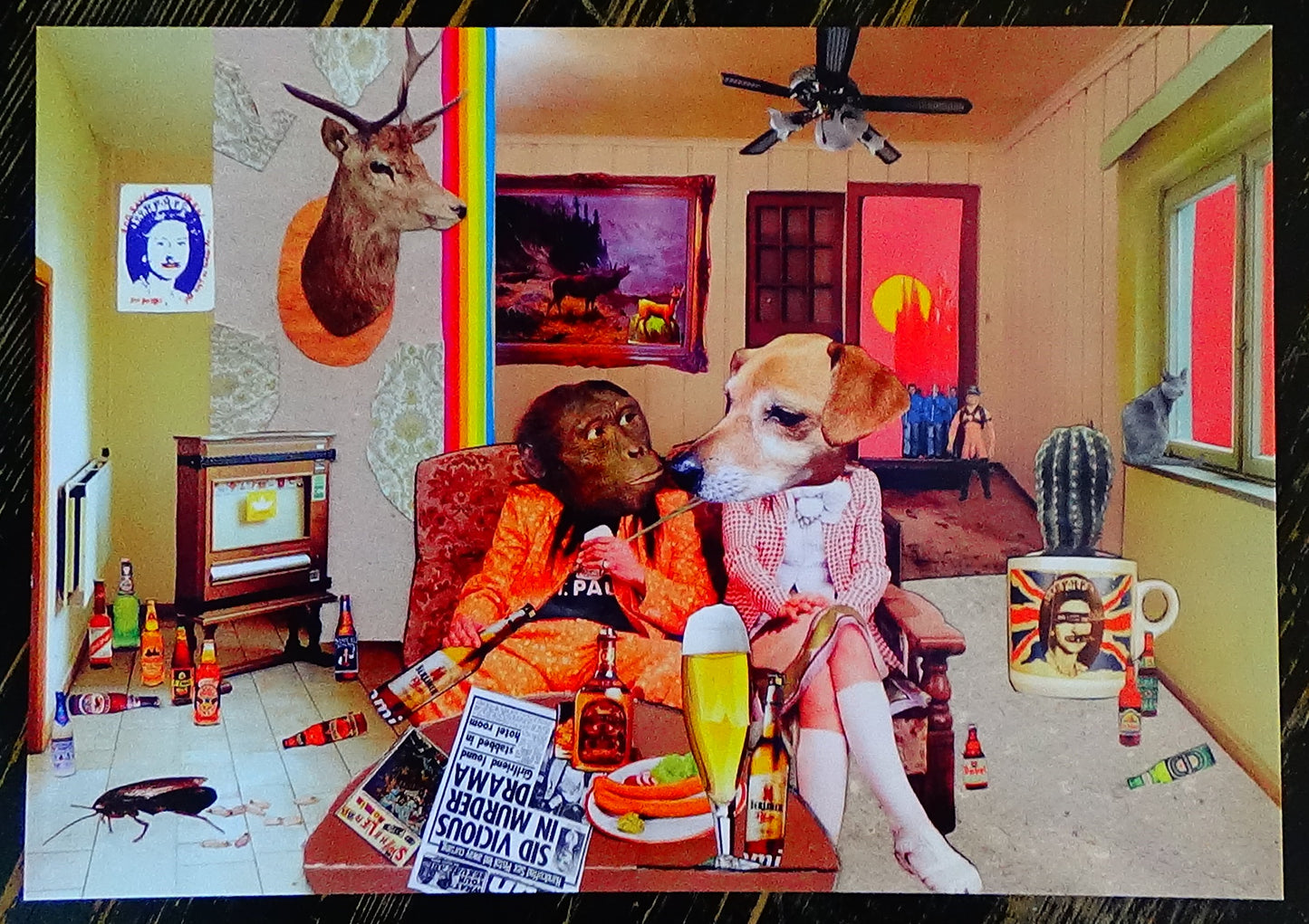 Postkarten groß Querformat