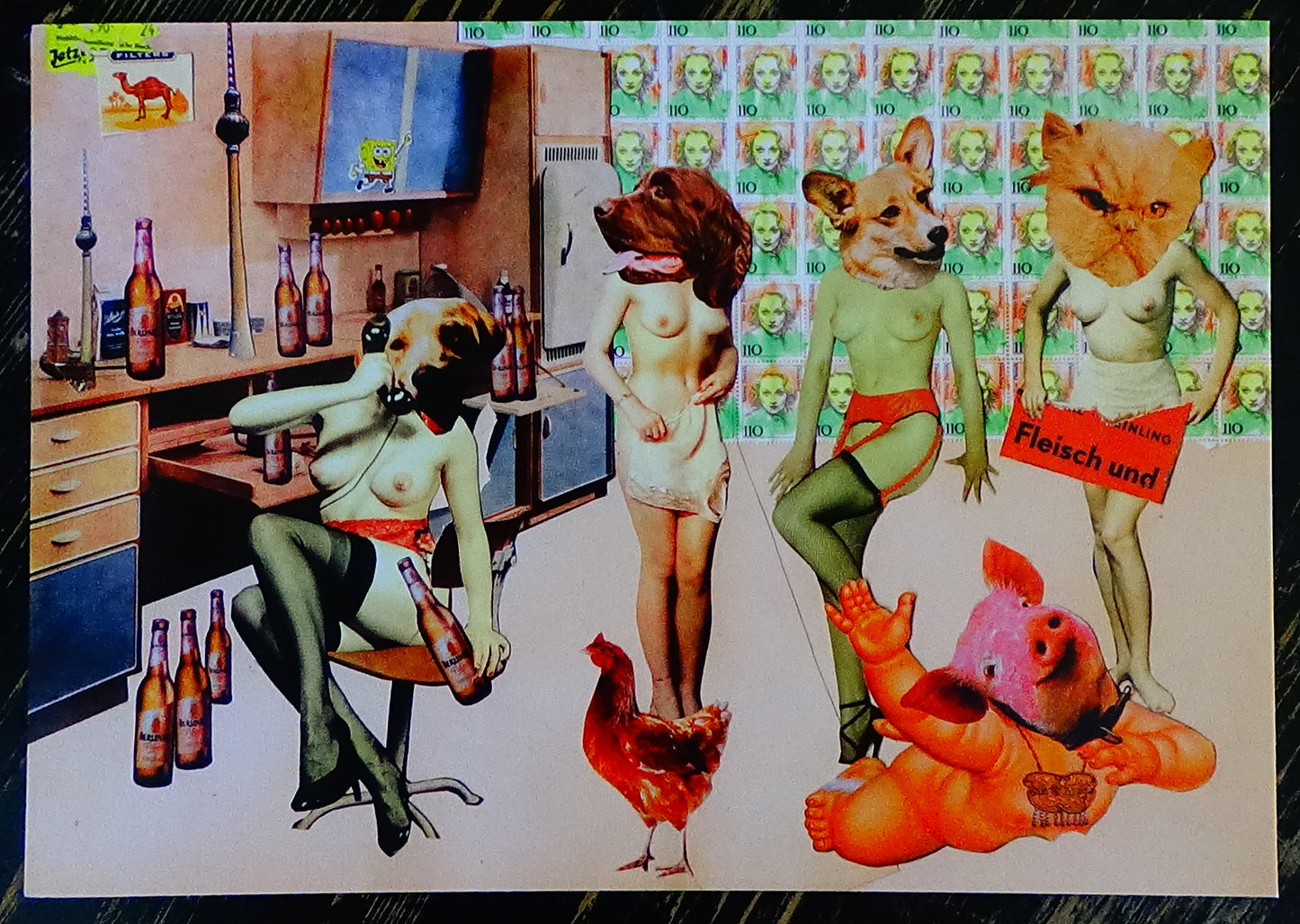 Postkarten groß Querformat