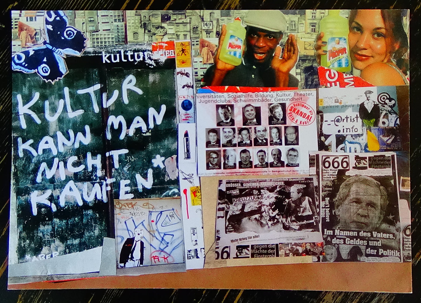 Postkarten klein Querformat