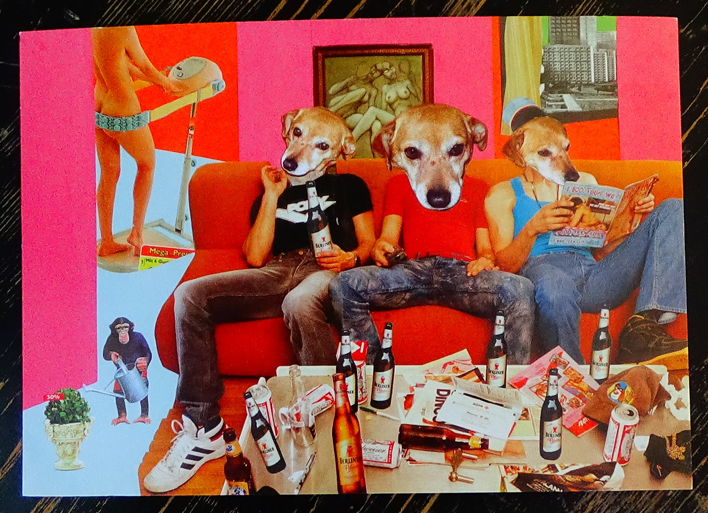 Postkarten klein Querformat