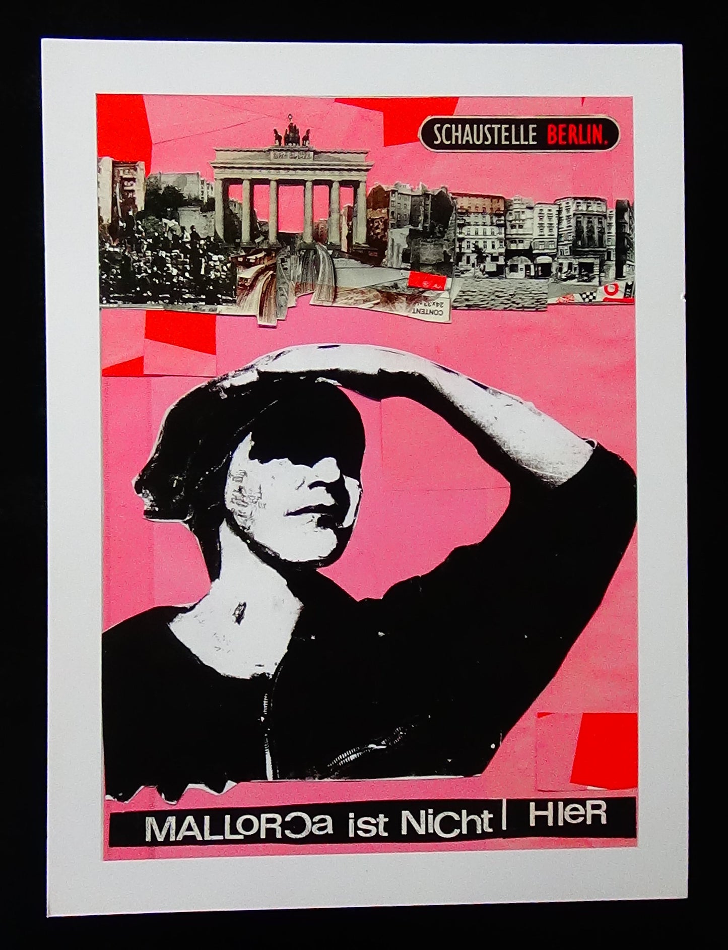 A4 Kunstdruck mit einem weißen Rand - Hochformat