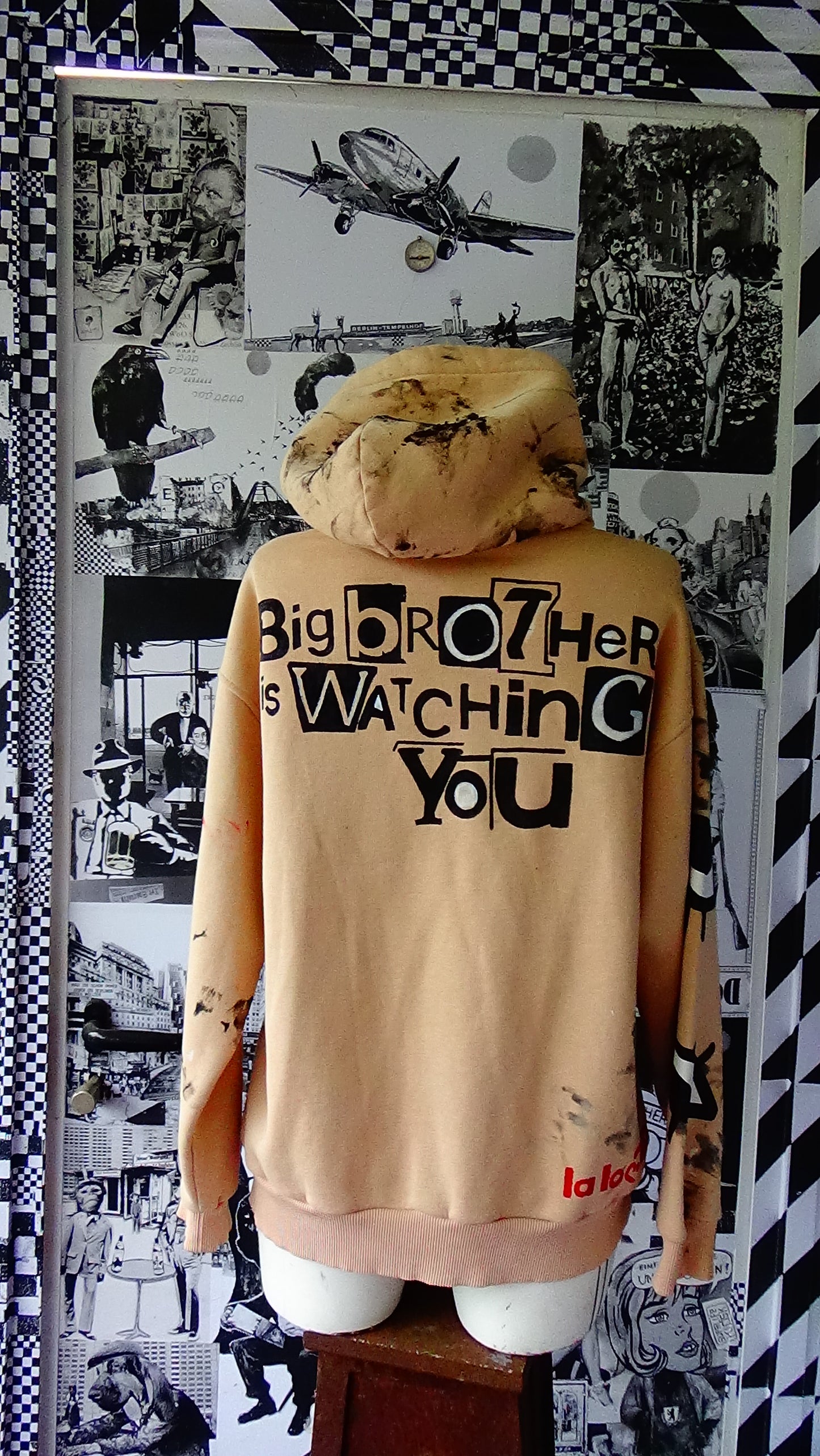 Hoodie namens "Big Brother is watching you"