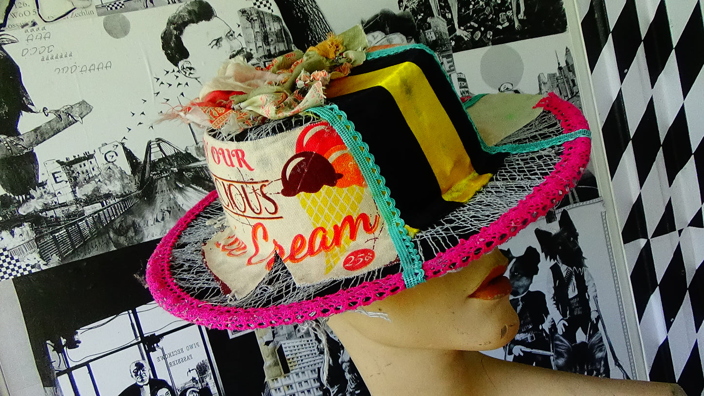 Hut namens "Ice-Cream"