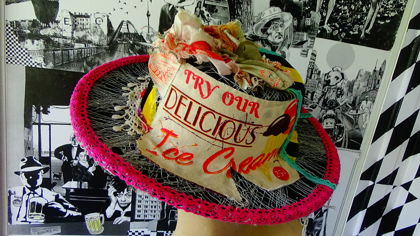 Hut namens "Ice-Cream"