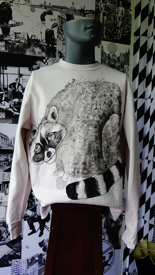Sweat namens "der Waschbär"