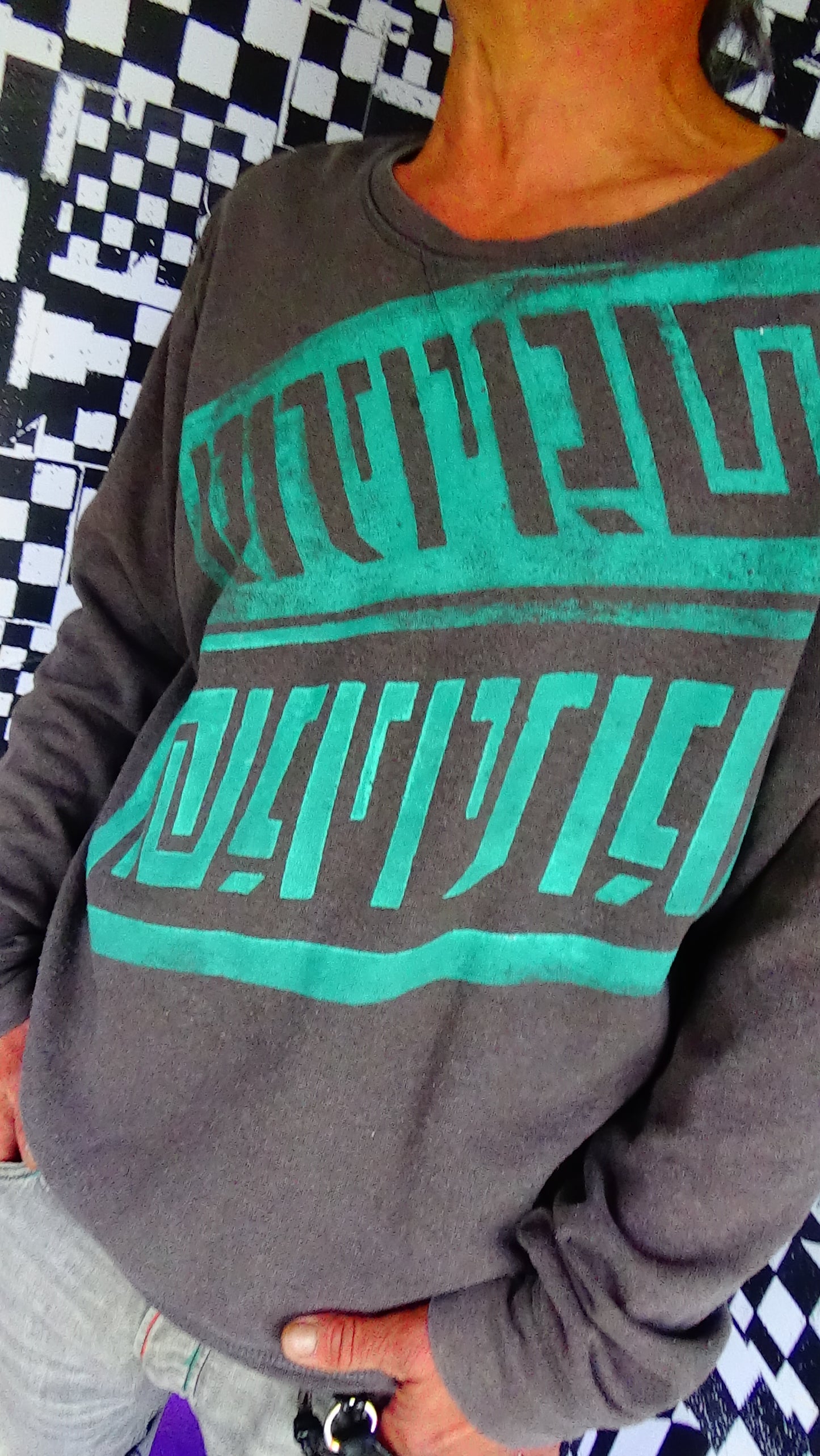 Longshirt namens "Harlekin"