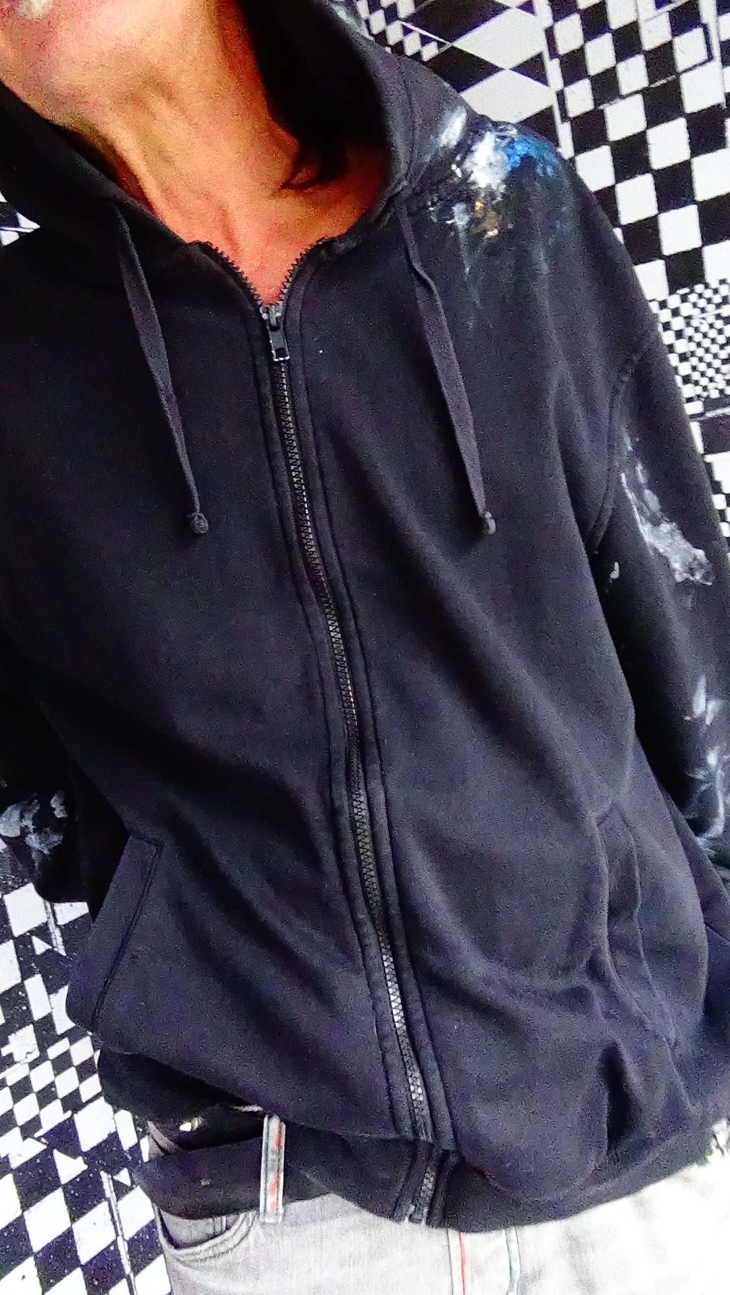 Hoodie namens "who are the heroes and who are the terrorists"