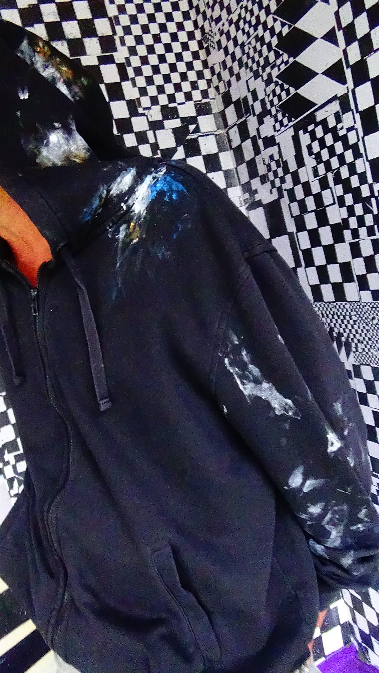 Hoodie namens "who are the heroes and who are the terrorists"