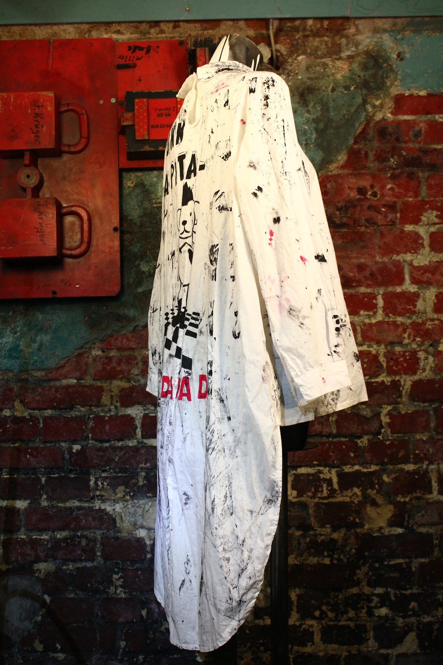 weißes DADA Hemd/Shirt Gr. M/L