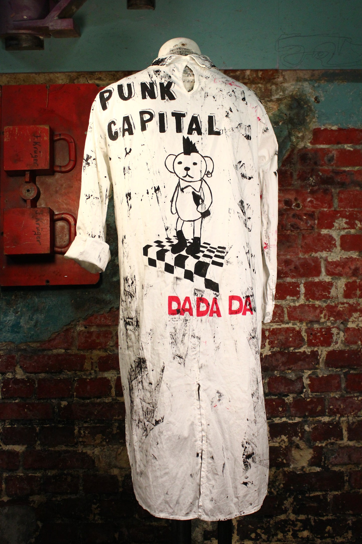 weißes DADA Hemd/Shirt Gr. M/L